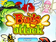 Play Flash Game: "Bugs Attack" Free