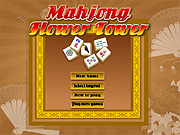 Play Flash Game: "Mahjong Flower Tower" Free